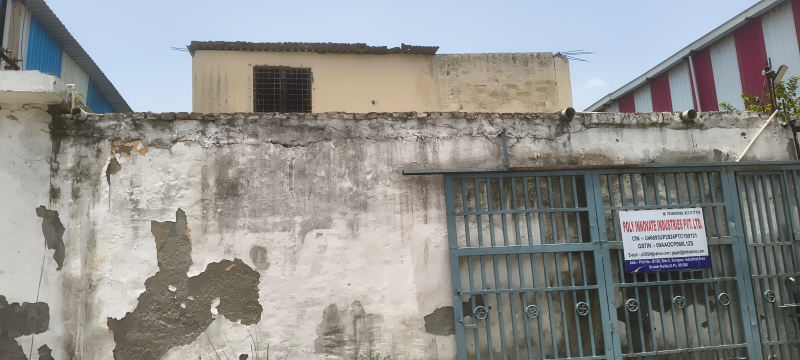 1200 Sq feet industrial building for sale in surajpur site C in greater Noida