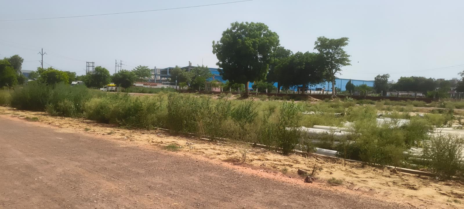 Industrial plot 500 yard modi Nagar,Hapur road Bhojpur industrial park